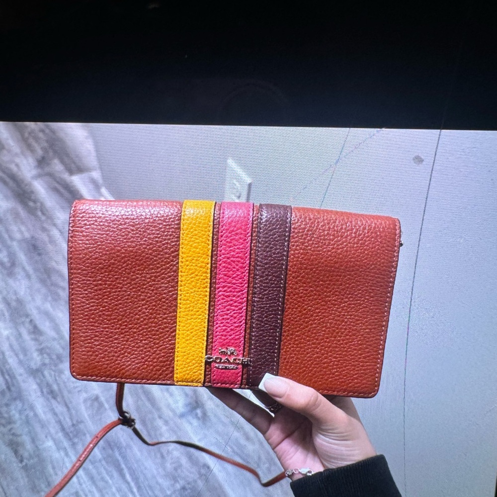 Coach Multicolor Leather Crossbody Bag